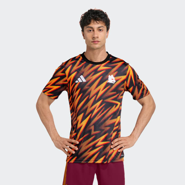 Camisa AS Roma 2025/26 Aquecimento – Torcedor