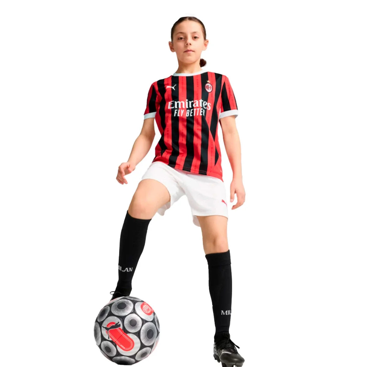 Kit Infantil AC Milan 2024/25 Home