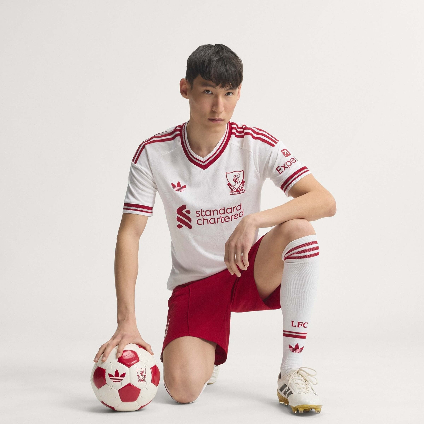 Camisa Liverpool 2026/27 Torcedor Masculino - Branco