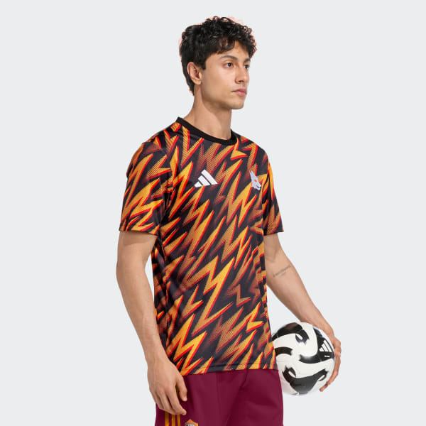 Camisa AS Roma 2025/26 Aquecimento – Torcedor