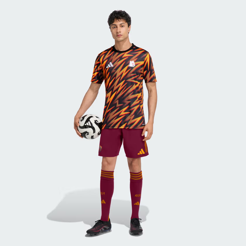 Camisa AS Roma 2025/26 Aquecimento – Torcedor