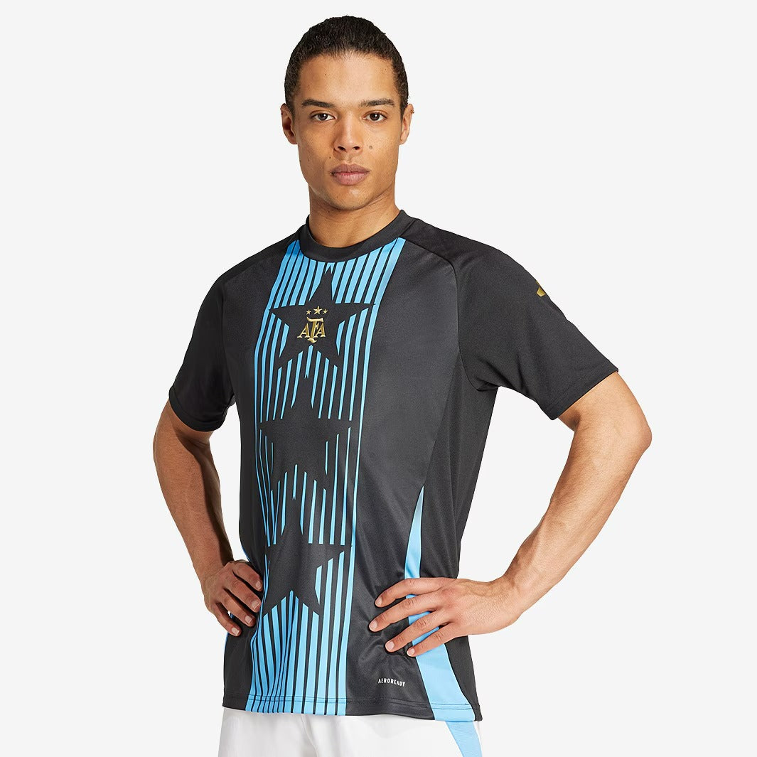 Camisa Argentina 2024/25 Aquecimento – Torcedor