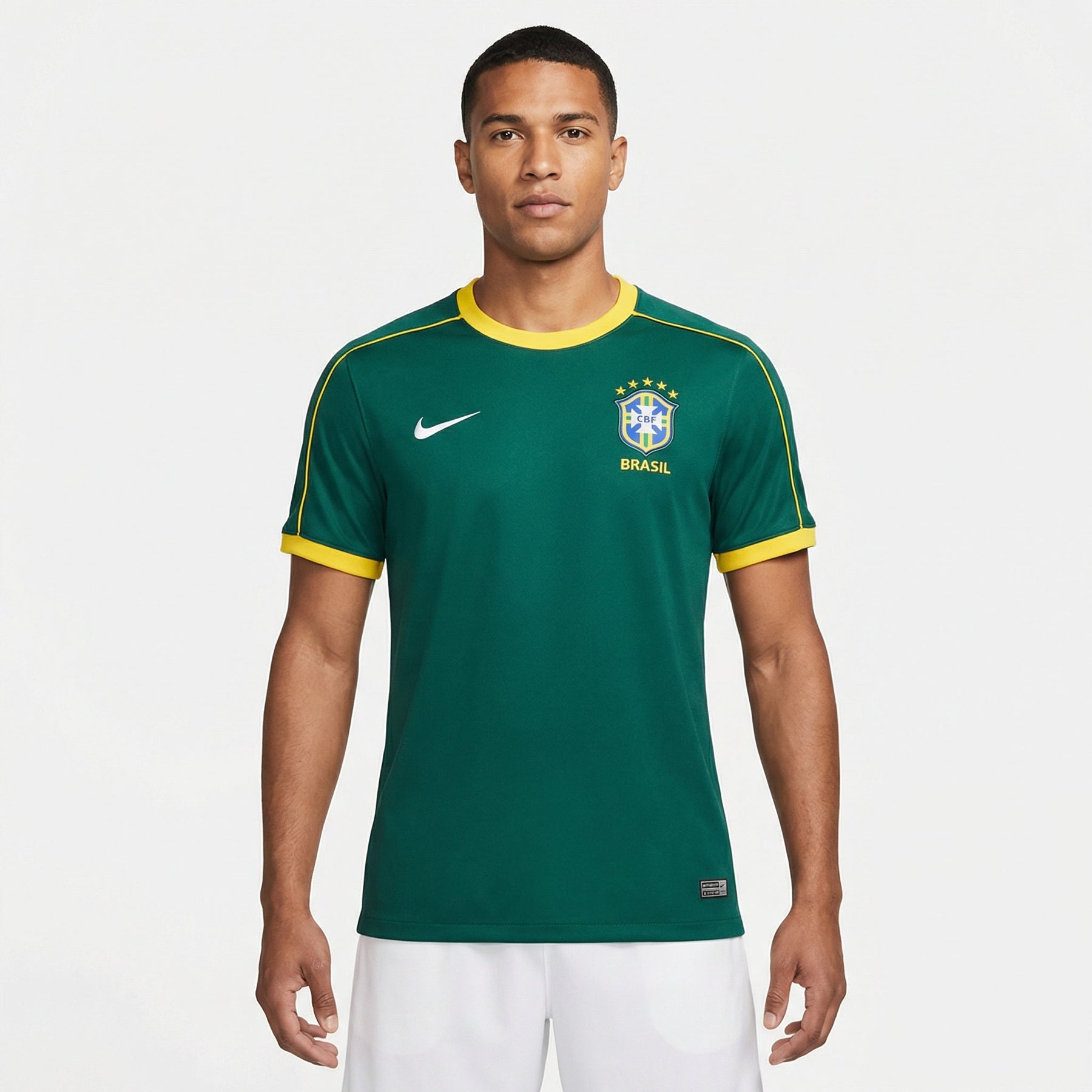 Camisa Brasil 1998 Goleiro Retrô Masculina