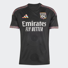 Camisa Olympique Lyon Third 2026/27 Torcedor - Preto